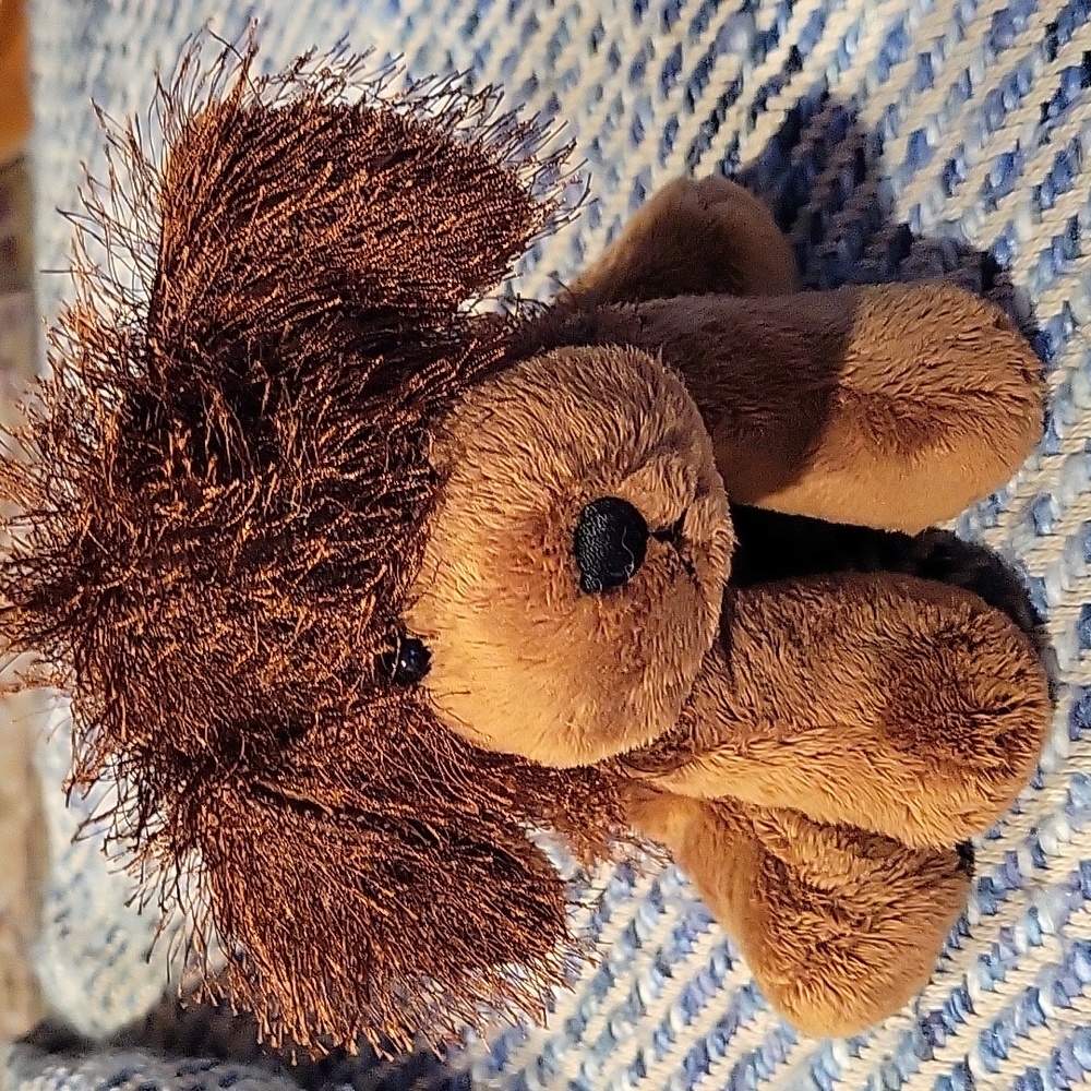 Ganz dog 8" sitting Brown
